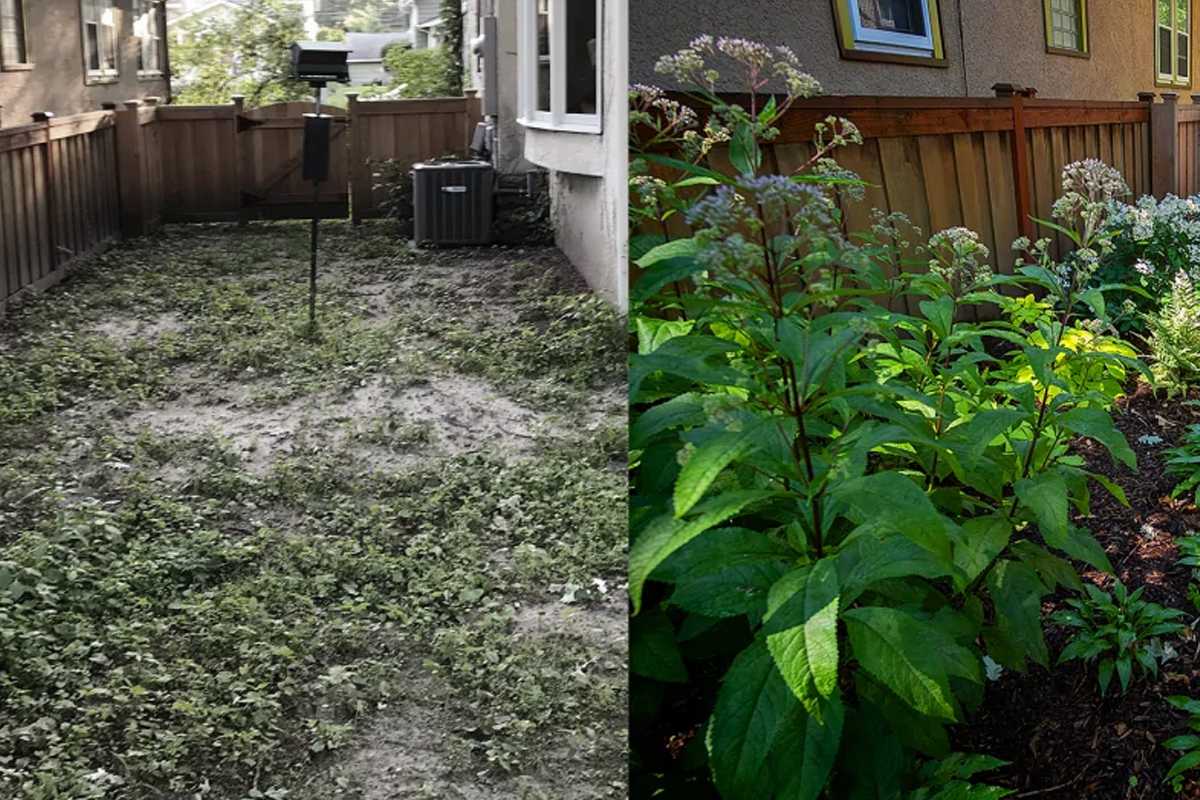 A Backyard Transformation - Banner