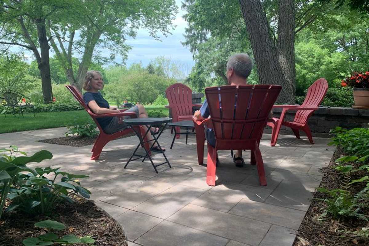 A Modern patio in a Perfect Spot - Banner New