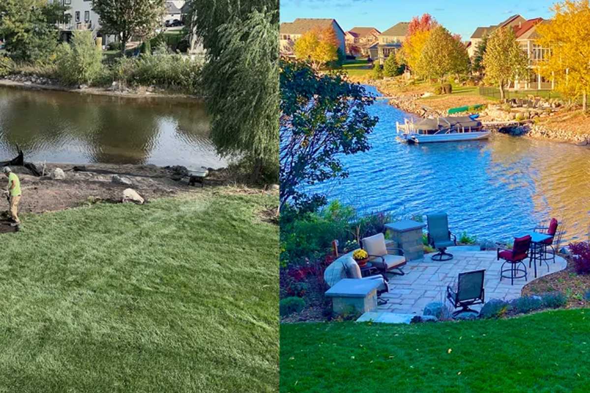 A Patio View at Sunrise and Sunset - Banner
