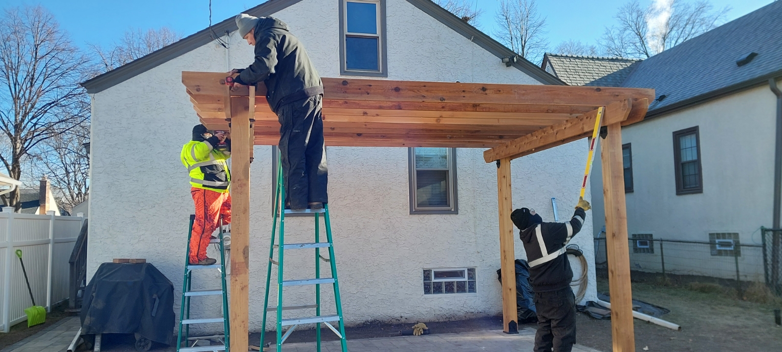 Minneapolis pergola construction