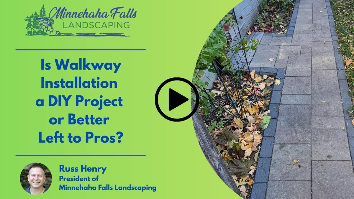 Is Walkway Installation a DIY Project or Better Left to Pros?