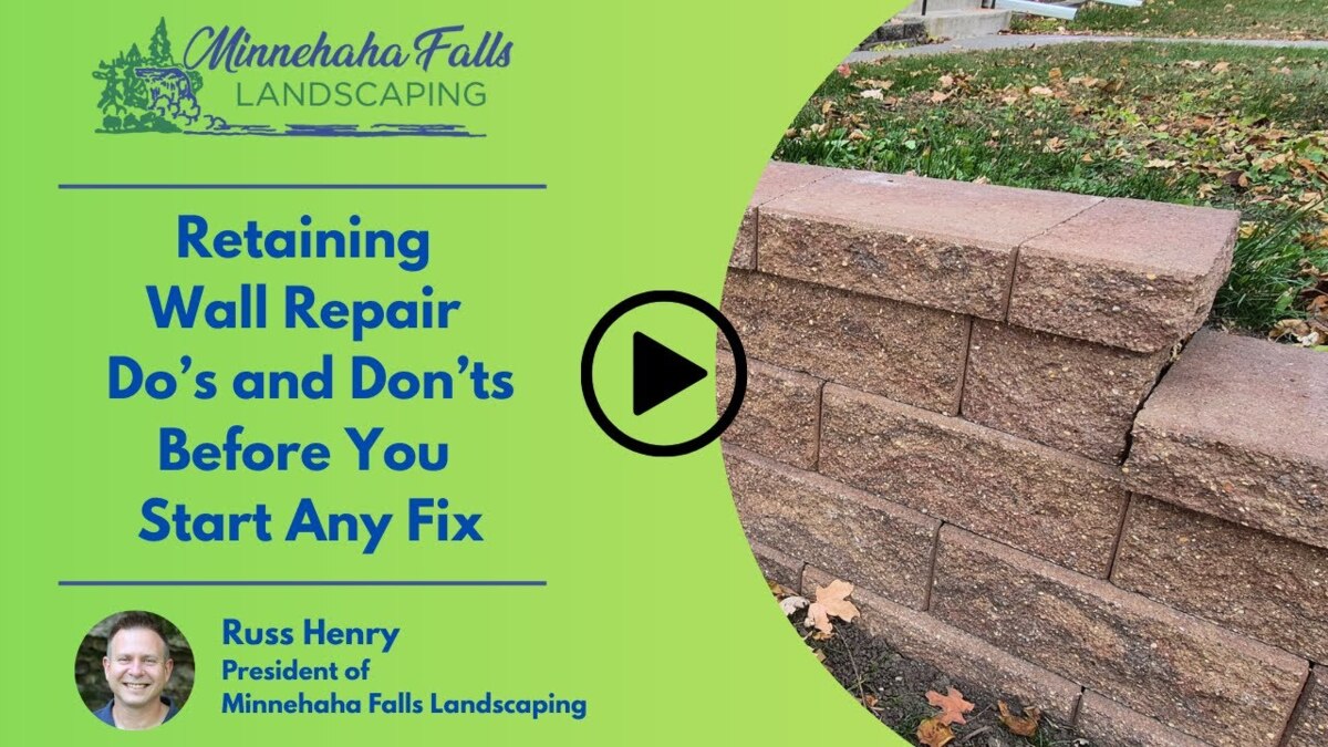 Retaining Wall Repair Do’s and Don’ts Before You Start Any Fix
